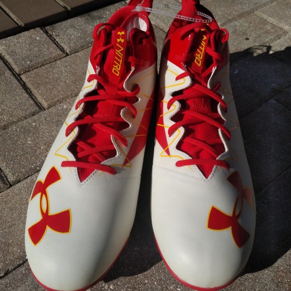 Under Armour Team Nitro Low MC N Football Cleats – Size 16 – New - Picture 3 of 11